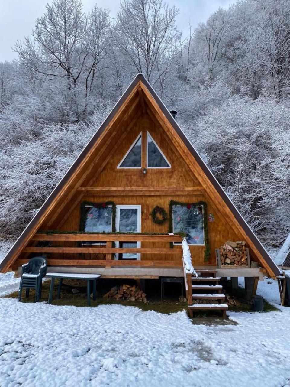Cabanutze Satic Villa Rucăr Kültér fotó