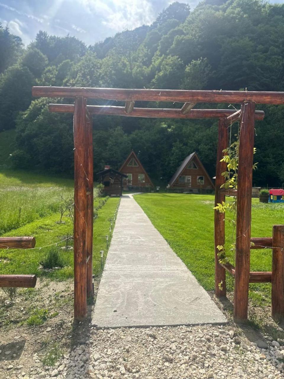 Cabanutze Satic Villa Rucăr Kültér fotó