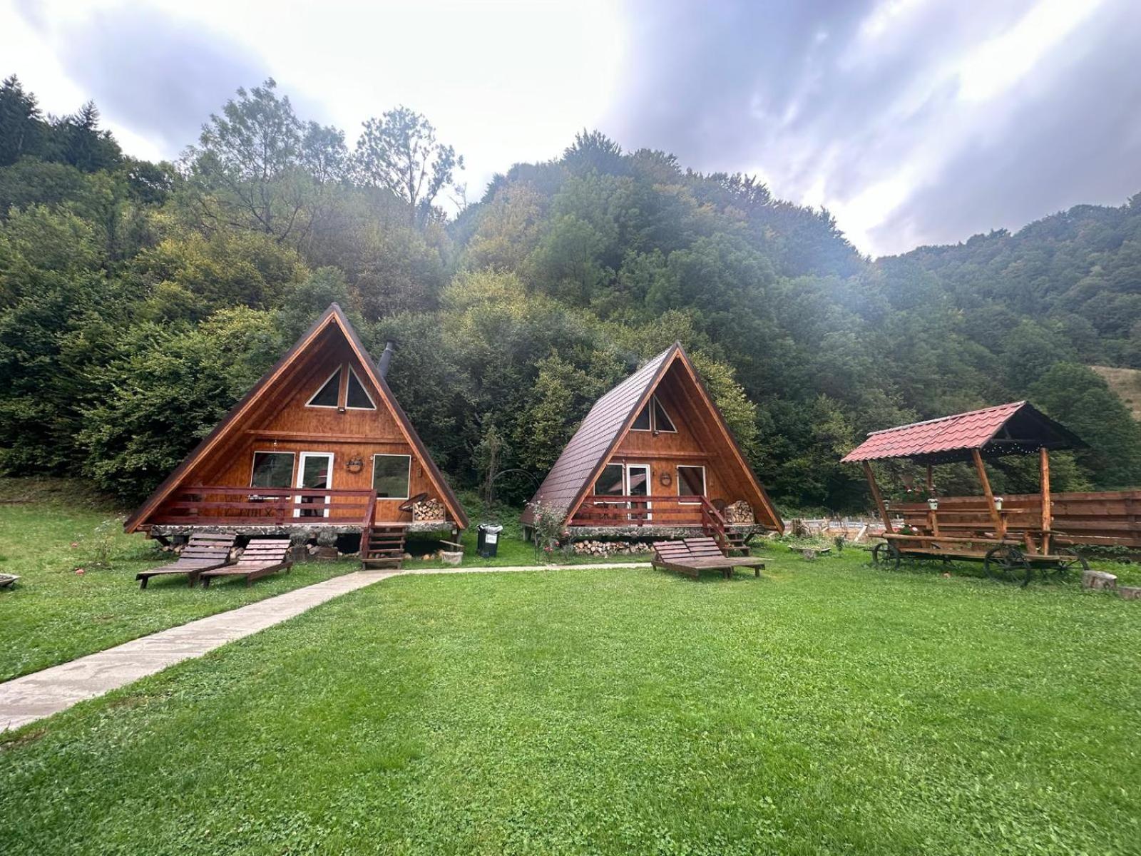 Cabanutze Satic Villa Rucăr Kültér fotó